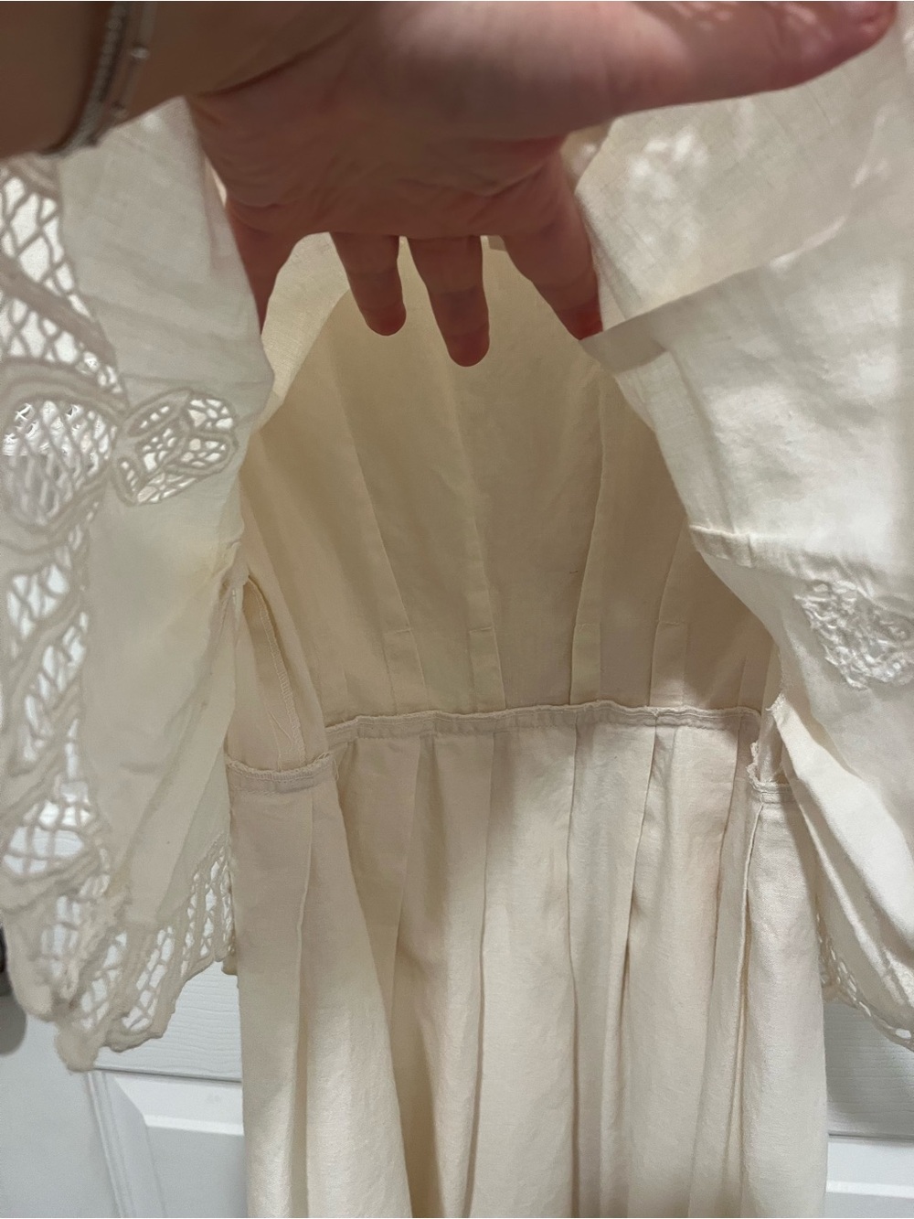 Vintage Plaza South 1980s Romantic Victorian Revival Dress Size 10 - Picture 6 of 12